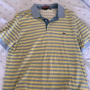 Vineyard Vines Striped Polo, Men’s Large